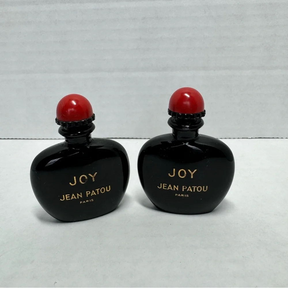 Vintage Joy by Jean Patou Paris Perfume Mini Bottles Only Empty Dabber France - Picture 2 of 7